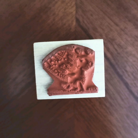 🌷3/15🌷 Honey bear rubber stamp - Picture 3 of 4